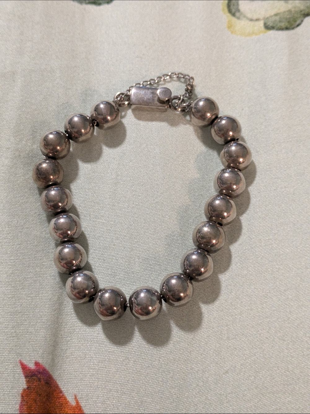 Silpada Sterling Silver Beaded Bracelet - Silver